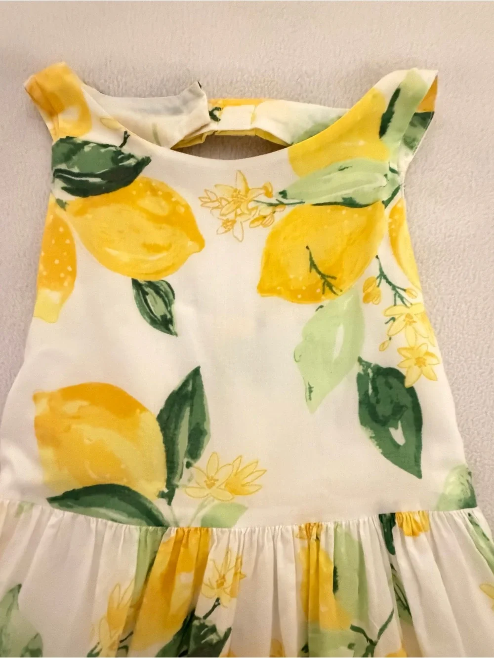 Gymboree Dressed Up Shop Lemon Dress